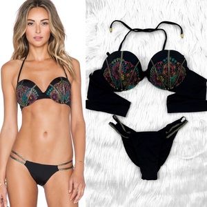 Beach Bunny ‘Lilith Sun’ Bikini Top L, Bottoms M